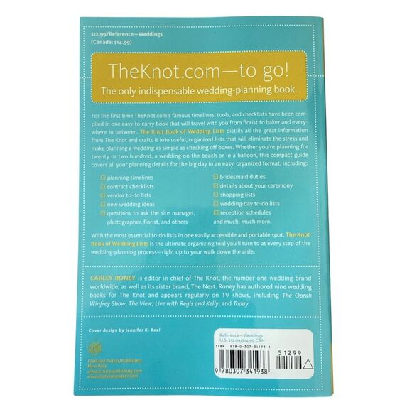 The Knot Book of Wedding Lists: The Ultimate Guide Wedding Planning Books - Picture 4 of 5